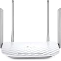 TP-Link AC1200 WiFi Router (Archer A54) - Dual Band Wireless Internet Router, 4 x 10/100 Mbps Fast Ethernet Ports, EasyMesh Compatible, Support Guest