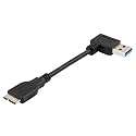 UCEC USB 3.0 Hard Drive Cable A to Micro B High Speed Upto 4.8 Gbps Data Transfer Cable for Portable External Hard Drive, Camera and More, External