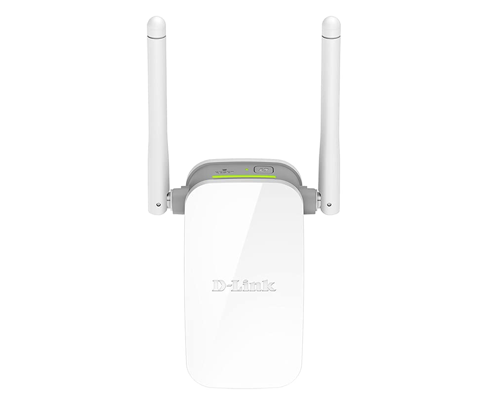D-Link N300 Mesh Wi-Fi Range Extender- Cover up to 850 sq. ft. - Mesh, Booster, Repeater, Access Point, Extend Wi-Fi in Your Home, Ethernet Port, Easy