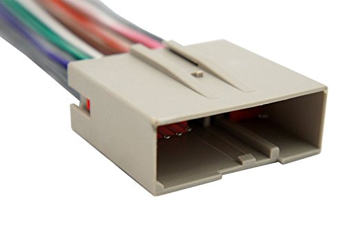Harmony Audio Compatible with Lincoln LS Series 2004 2005 2006 Single DIN Stereo Harness Radio Install Dash Kit Package