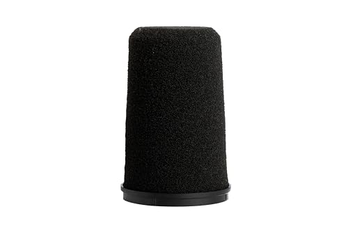 Shure SM7dB Replacement Windscreen - Foam Pop Filter for SM7dB Microphone Only, Not Compatible with SM7B, MV7, MV7+ or Other Microphones, Black