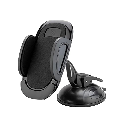 Scosche SUHWD-XCES0 Select Window/Dash Mount Phone Holder Cradle for Car or Truck - Universal Hands-Free Mount for Car Window or Dashboard - Vehicle