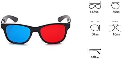 3D Red and Blue Glasses TV Movie Dimensional Anaglyph Video Frame 3D Glasses DVD Game Glass Color 3D Glasses Accessories Televisions and Video