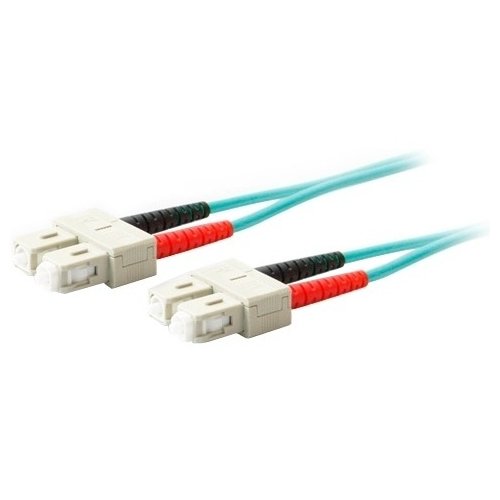 Addon 10m Laser Optimized Multi-Mode Fiber (Lomm) Duplex Sc/Sc Om3 Aqua Patch Ca