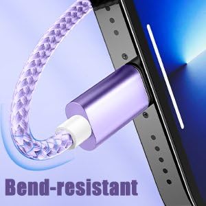 iPhone Charger,[Apple MFi Certified] 5 Pack iPhone Lightning Cables Phone Chargers iPhone Compatible with iPhone14 13 12 11 XS MAX XR 8 7 6s
