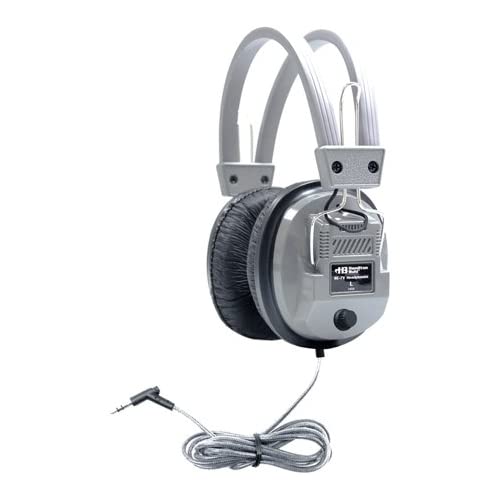 Hamilton Buhl SC-7V SchoolMate Deluxe Headphones (6-Pack) Bundle with Universal Cleaning Kit and Camera Accessory Kit (8 Items)