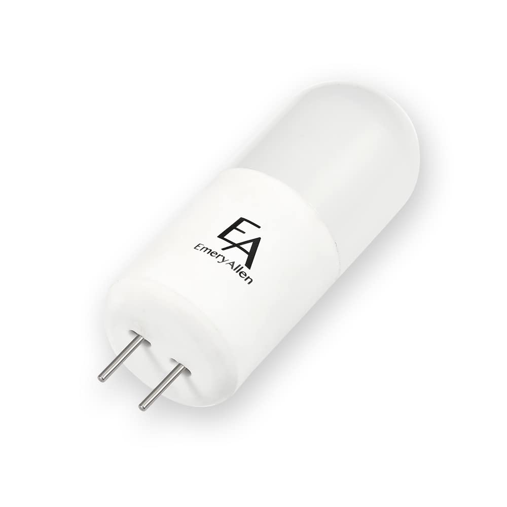 EmeryAllen GY6.35 COB LED Bulb 5.0W (60W Eq), 3000K, Dimmable, 12V