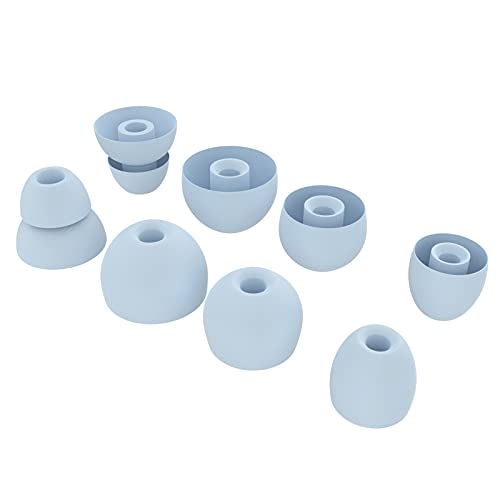 Replacement Eartips Silicone Earbuds Buds Set Compatible with Beats Powerbeats Pro, Beat X, Beat Flex, Urbeats, Beat Tour Earphones, NOT Compatible…