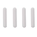 4PCS Bottom Case Rubber Feet Strip Replacement for HP Pavilion 15-CS 15-CW 14-CE Laptop Bottom Rear Cover Rubber Foot Strip Silver