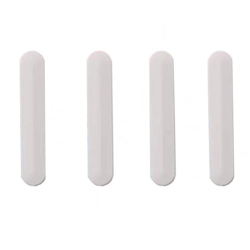 4PCS Bottom Case Rubber Feet Strip Replacement for HP Pavilion 15-CS 15-CW 14-CE Laptop Bottom Rear Cover Rubber Foot Strip Silver