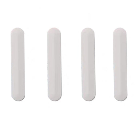 4PCS Bottom Case Rubber Feet Strip Replacement for HP Pavilion 15-CS 15-CW 14-CE Laptop Bottom Rear Cover Rubber Foot Strip Silver