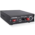 Pyramid Universal Compact Bench Power Supply- 12Amp Variable Linear Regulated Home Lab Benchtop AC-DC Power Converter - USB Port,Cigarette…