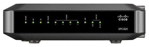 Cisco Model DPC3825 8x4 DOCSIS 3.0 Wireless Residential Gateway (Renewed)