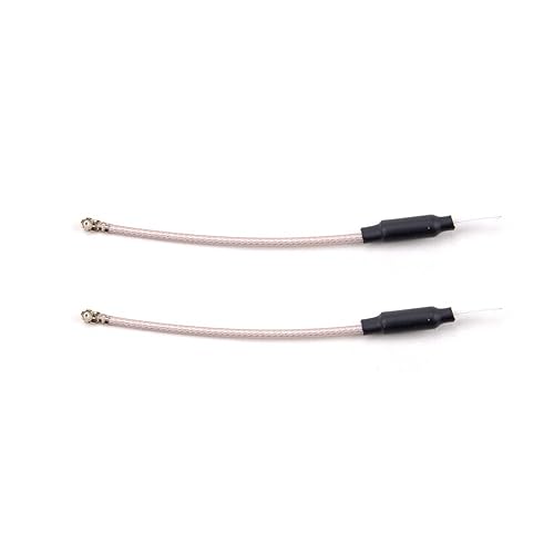 Acxico 2Pcs FPV Antenna 5.8G 2DBI U.FL IPEX IPX Omni Directional Linear Brass Antenna