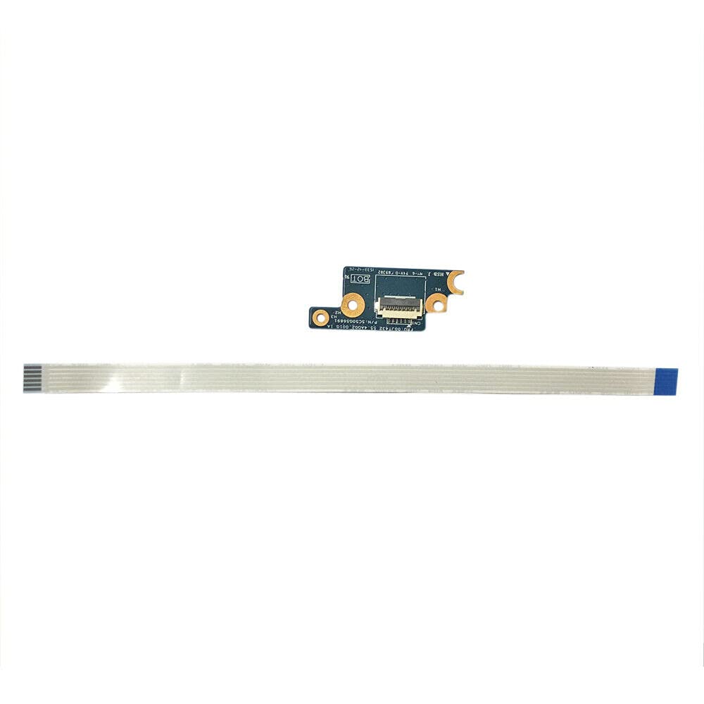 Power Switch on Off Button Board with Cable Replacement for Lenovo ThinkPad W550S W550 T550 T560 T570 P50S 00JT432 48.4AO09.011 SC50G56891 Power