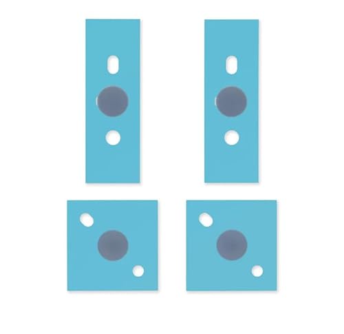 Jingelmall 4PCS Rubber Feet Pads Replacement for Microsoft Surface Laptop 3 4 5 Anti Slip Laptop Foot Pads Laptop Bottom Case Rubber Feet (blue)