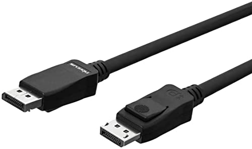 Nixeus VESA Certified DisplayPort 1.4 HBR3 Cable (6 ft) - Supports HDR Gaming Monitors, FreeSync, G-Sync, Adaptive Sync, 4K 144Hz, 8K 60Hz and up