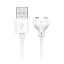 Accessonico Magnetic USB Charger, DC Cable 3ft Replacement Charging Cord for Rechargeable Toys Electric Toothbrush (6MM)