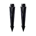 Arrownine Landscape Lighting Ground Light Spikes Stakes Replacement,1/2" NPT Female Thread for Landscape Path Lighting Landscape Spotlights Outdoor