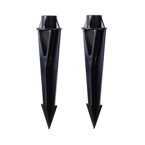 Arrownine Landscape Lighting Ground Light Spikes Stakes Replacement,1/2" NPT Female Thread for Landscape Path Lighting Landscape Spotlights Outdoor