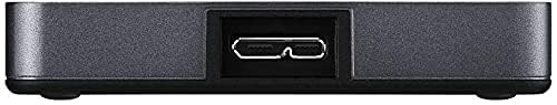 BUFFALO 1TB MiniStation PGF Portable External Hard Drive HDD Shock Resistant, USB 3.0 (3.2 Gen 1x1) for PC, Mac
