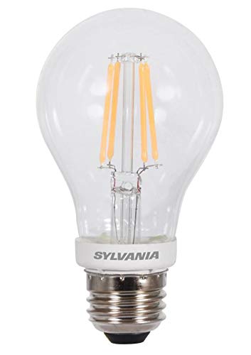 LEDVANCE 40247, Soft White 40 Watt Equivalent, A19 LED Light Bulbs, Dimmable, Color 2700K, Made in The USA with US and Global Parts, 4 Pack, 4 Count