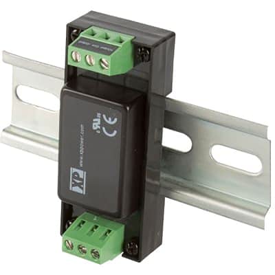 DTJ1548S12-D, DC-DC Converter; DIN Rail; 15W; 12V@1.25A; 18-75V in