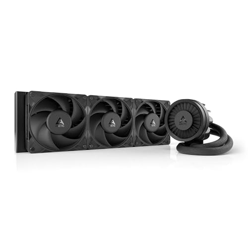 ARCTIC Liquid Freezer III Pro 360 - AIO CPU Cooler, 3 x 120 mm Water Cooling, 38 mm Radiator, PWM Pump, VRM Fan, AMD AM5/AM4, Intel LGA1851/1700