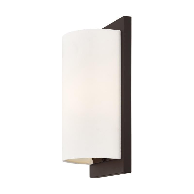 Livex Lighting 50860-07 Meridian 1-Light Wall Sconce, Bronze