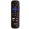 Replacement Remote Control Compatible with All Philips Roku TV Smart TVs?Only Works with Philips Roku TV, Not for Roku Stick and Roku Box?