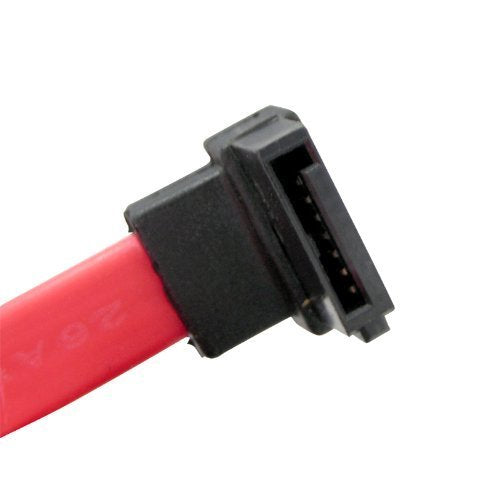 SATA Data Cable w/ One Right-Angle Connector - 18 inches