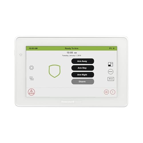 Intrusion Honeywell 6290W Touch Center 7" Color Wireless Touchscreen Keypad Alarm Control