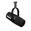 Shure MV7X XLR Dynamic Microphone - Voice-Isolating Cardioid Mic for Podcasting, Vocal Recording & Broadcasting, All-Metal, Black