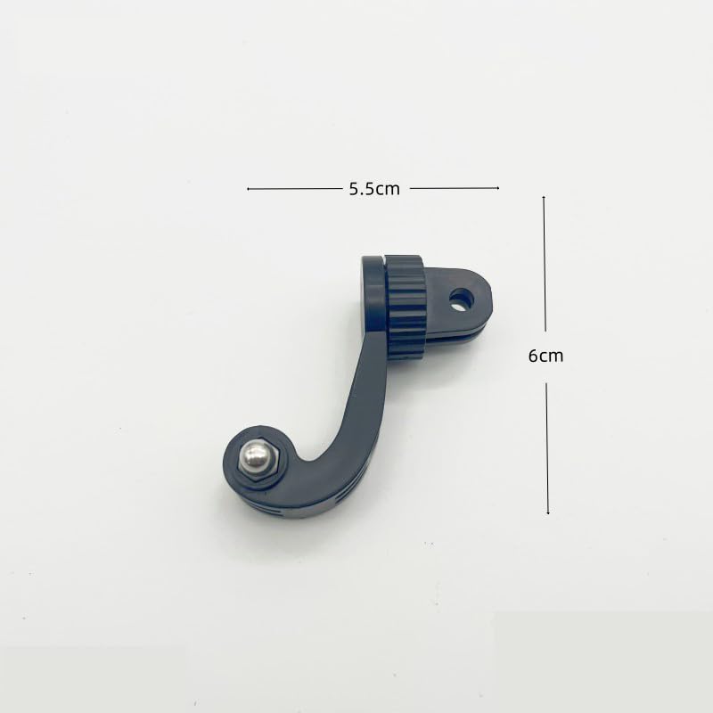 ThtRht 2 Pack Action Camera Backpack Strap Mount Extension Arm Adapter Chest Mount Harness Adjustable Connector Bracket for GoPro DJI Osmo Insta360