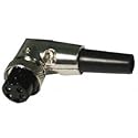 CES Right Angle 5 Pin XLR CB Microphone Plug for CB Radios