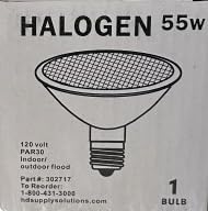 VicVan Halogen 55W - 55PAR30/S/QFL/ES - Replaces 75W (6)