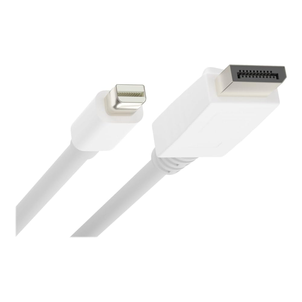 Unirise, USA Unirise USA 10ft Mini Displayport to Displayport Cable, Male - Male, 32 AWG MDPDP-10F