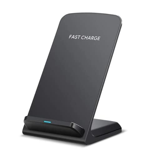 THE PERFECT PART 15W Fast Wireless Charging Stand | Qi Certified Charger Dock Station | Compatible with iPhone 14/13/12, 11/11 Pro Max/X/8, Samsung