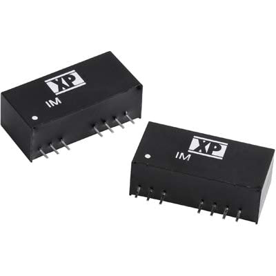 XP POWER IMM0205S3V3 Isolated DC/DC Converter 2W 3.3V 606mA, 4.5-9Vin, Medical, singleoutput, SIP