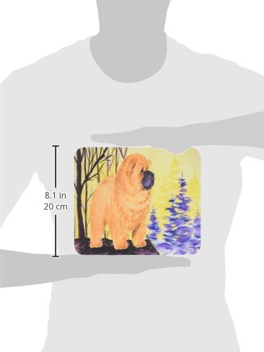 Caroline's Treasures SS8603MP Chow Chow Mouse Pad, Hot Pad or Trivet for Home Office Gaming Working Computers Laptop Mouse Mat,Washable Large Mousepad