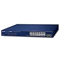 GSW-1820HP 16-Port 10/100/1000T 802.3at PoE + 2-Port 1000X SFP Gigabit Ethernet Switch