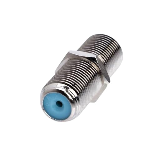 SATMAXIMUM F81 Barrel Female to Female Coupler Connector, 3GHz F-Type Coaxial Cable Extension Adapter for High-Speed Internet and Satellite (30 PCS)