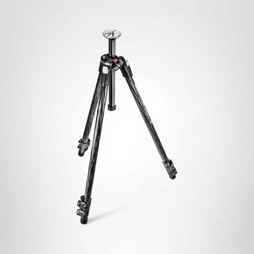 Manfrotto 290 Xtra Carbon Fiber 3-Section Tripod (MT290XTC3US) Black