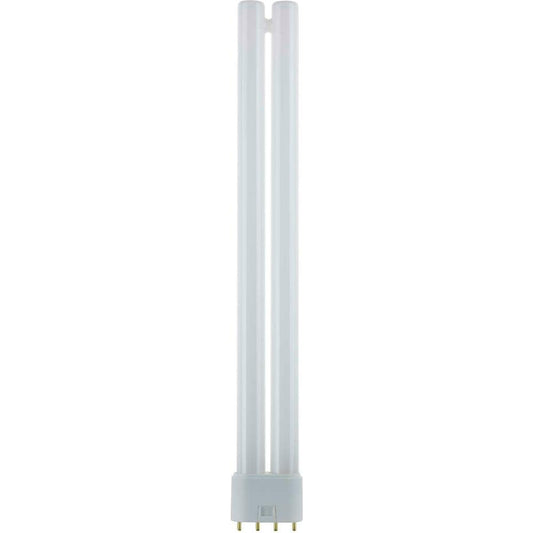 Sunlite FT24DL/830 Plug-in Twin Tube Compact Fluorescent Lamp, FT 4-Pin, 24 Watts, 1800 Lumens, 3000K Warm White, 4-Pin (2G11) Base, 120 Volts, 1 Pack