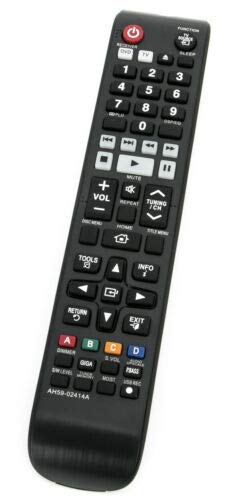 Replacement Remote Control AH59-02414A for Samsung Home Theater System HT-D450, HT-D450/ZK, HT-D453H, HT-D453H/XY, HT-D455