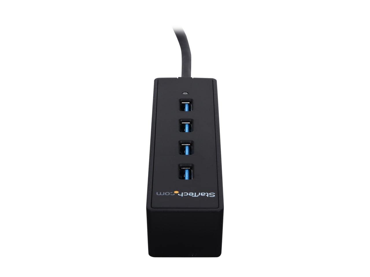 StarTech 4-Port USB 3.0 Hub 5Gbps with Built-in Cable (ST4300PBU3)