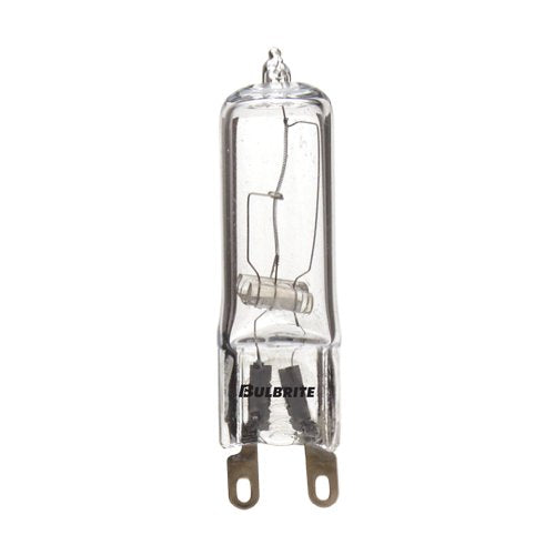 Bulbrite Q40G9CL 40-Watt Dimmable Halogen Line Voltage JC Type T4, G9 Base, Clear [6 Pack]