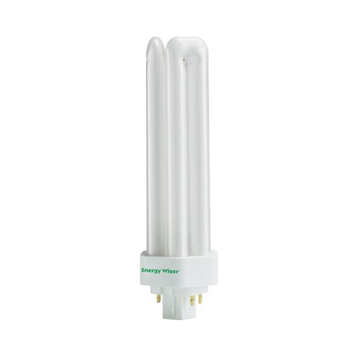 10 Pack 42 Watt T4 GX24Q-4 3500K 10000 Hour Dimmable Triple Tube Compact Fluo...