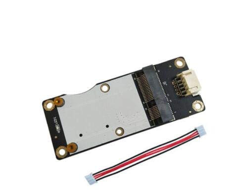 Taidacent Mini PCI Express/PCIE to USB Adapter Card for WiFi Wireless WWAN 4G LTE Module Modem with SIM UIM Card Slot (MINIPCIETYPE2 4PIN)