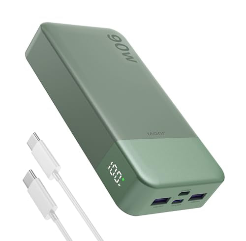JUOVI Laptop Power Bank 90W 20000mAh Portable Charger